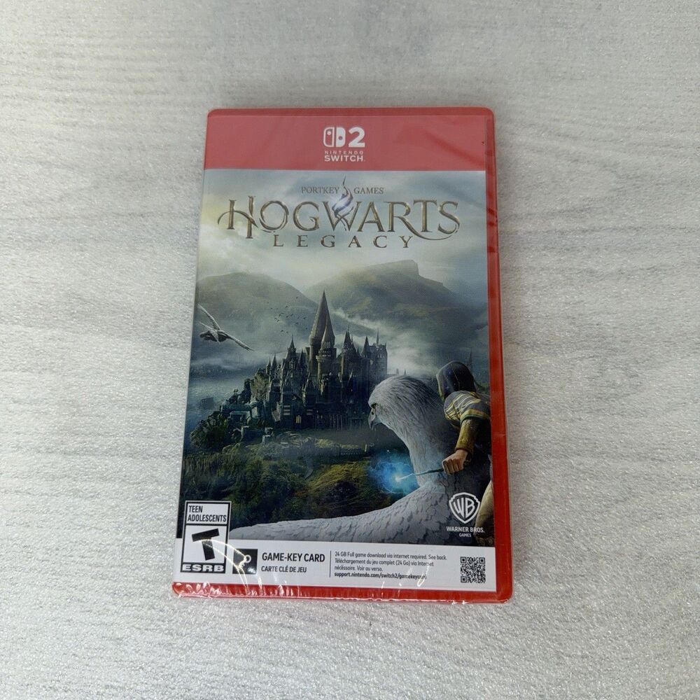 Hogwarts Legacy (Nintendo Switch 2, 2025) Game-Key Card NEW Sealed!